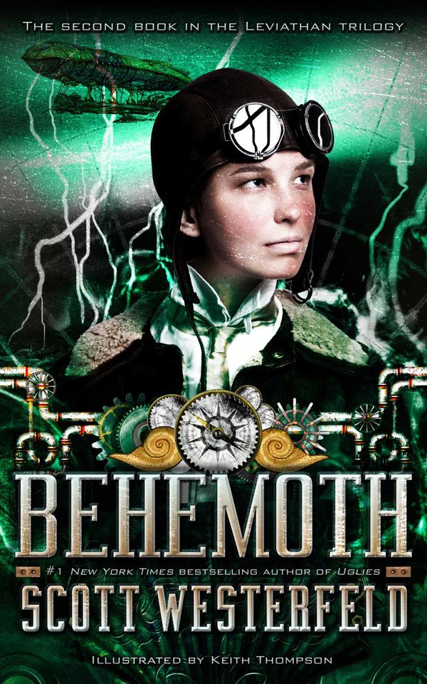 Behemoth (The Leviathan Trilogy) book cover by Scott Westerfeld