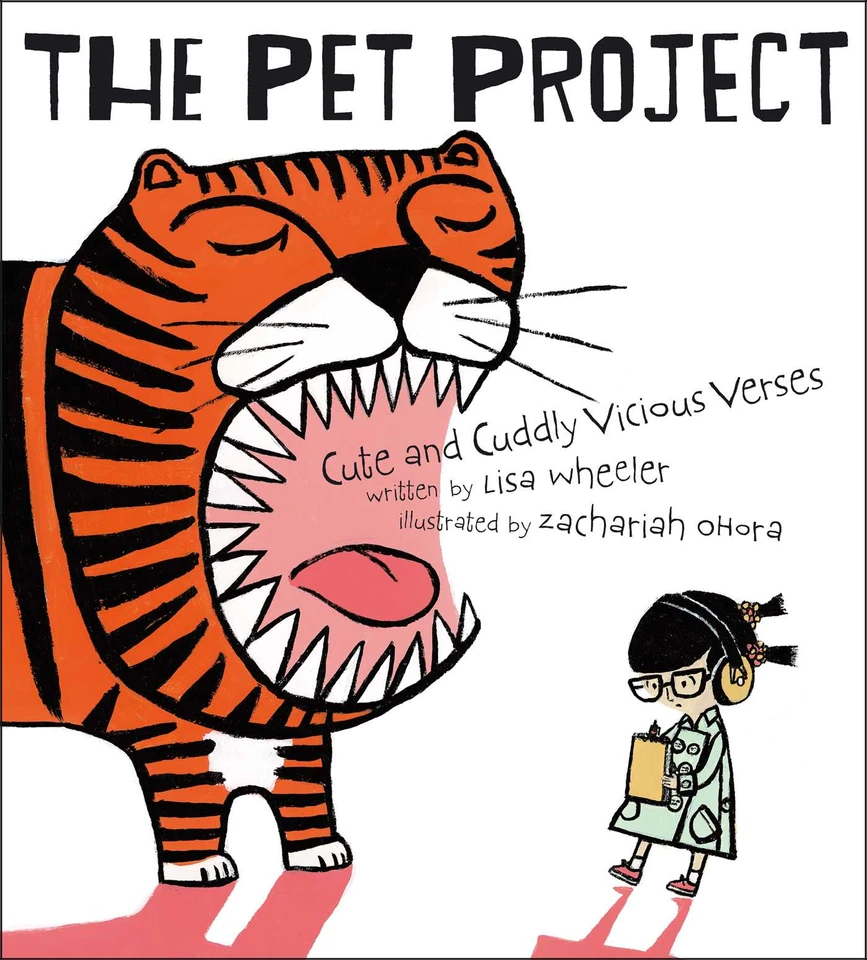 The Pet Project: Cute and Cuddly Vicious Verses book cover by Lisa Wheeler