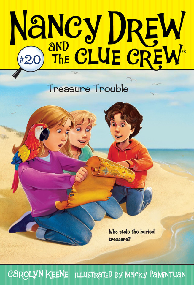 Treasure Trouble (Nancy Drew and the Clue Crew) book cover by Carolyn Keene