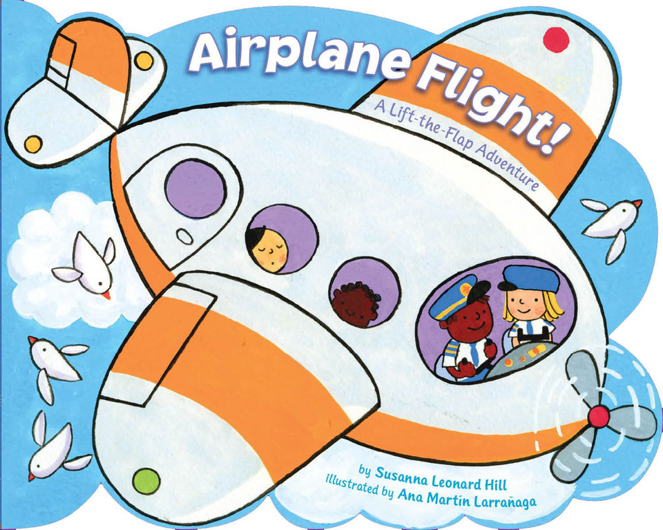Airplane Flight!: A Lift-the-Flap Adventure book cover by Susanna Leonard Hill