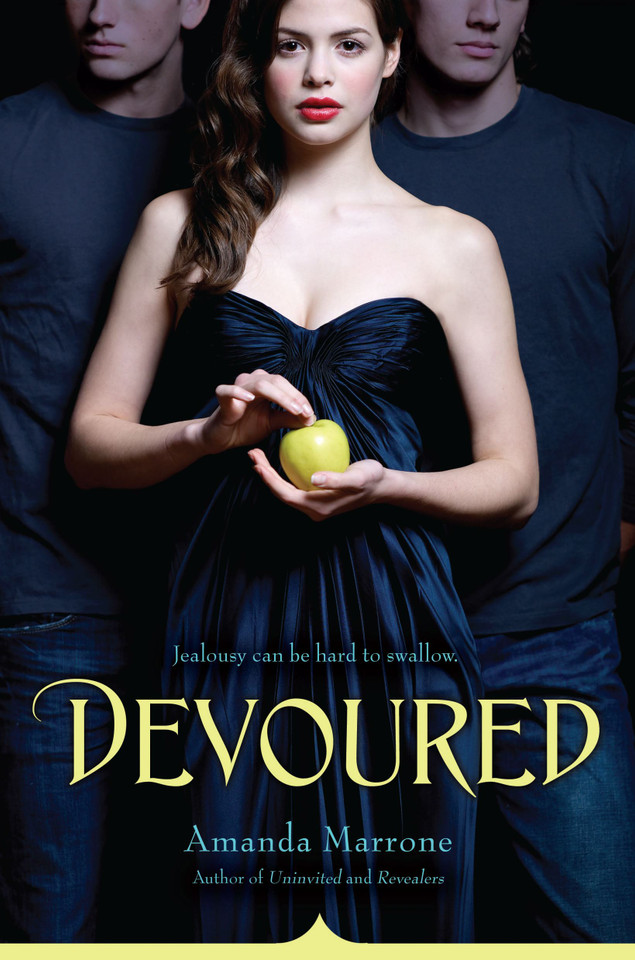 Devoured book cover by Amanda Marrone