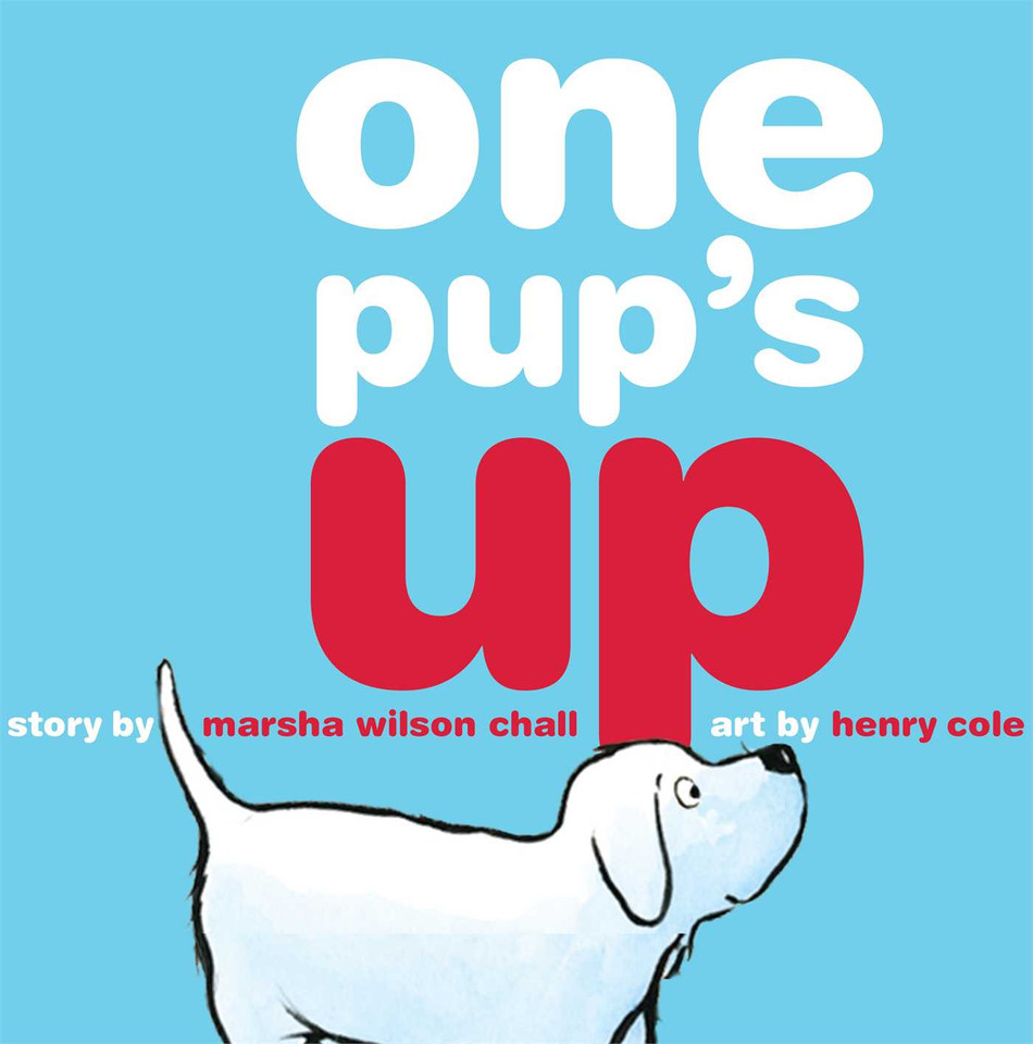 One Pup's Up book cover by Marsha Wilson Chall