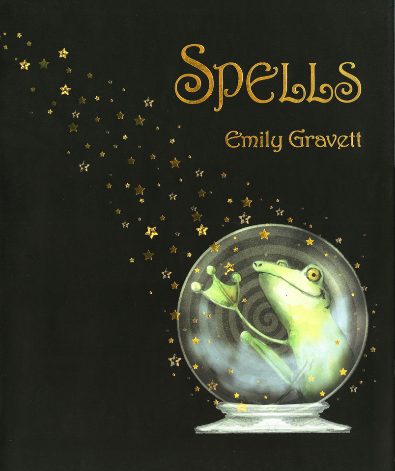Spells book cover by Emily Gravett