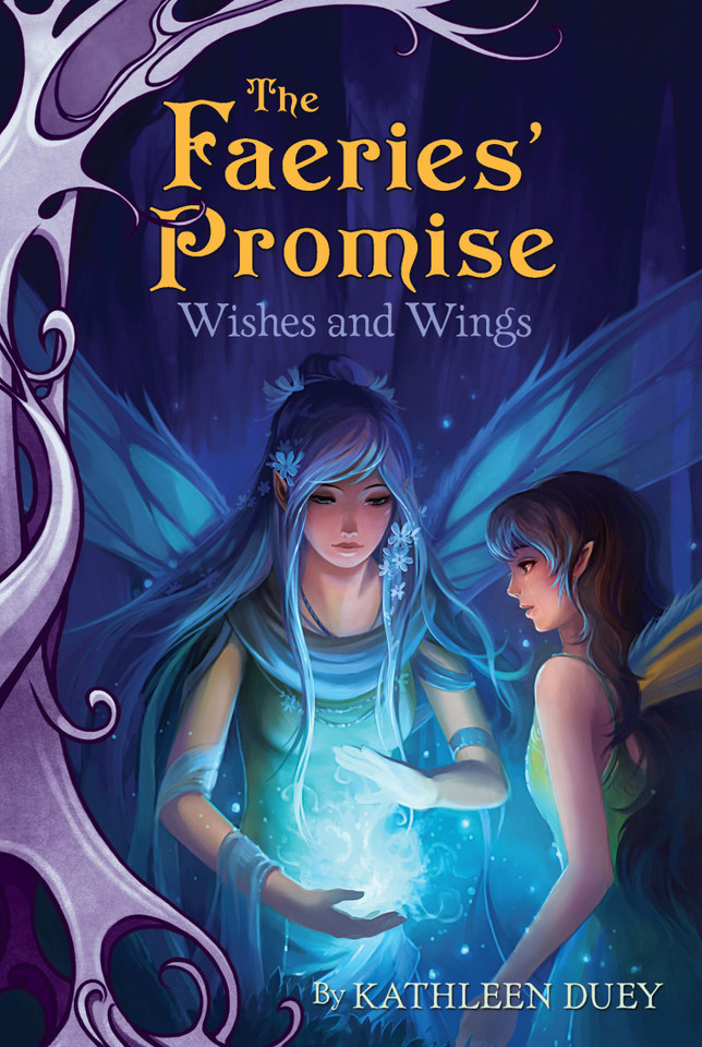Wishes and Wings (The Faeries' Promise) book cover by Kathleen Duey