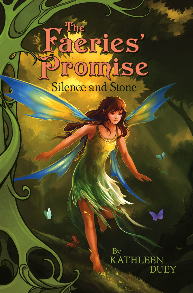 Silence and Stone (The Faeries' Promise) book cover by Kathleen Duey