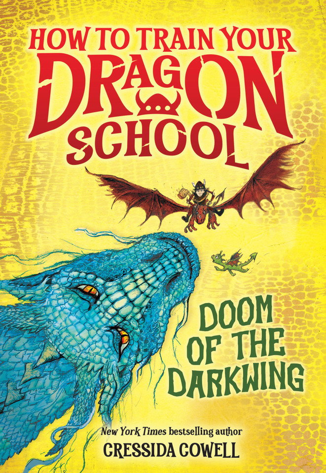 How to Train Your Dragon School: Doom of the Darkwing (How To Train Your Dragon School #1) book cover by Cressida Cowell