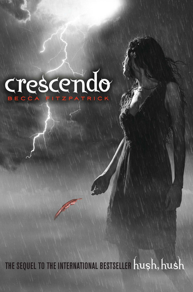 Crescendo (The Hush, Hush Saga) book cover by Becca Fitzpatrick