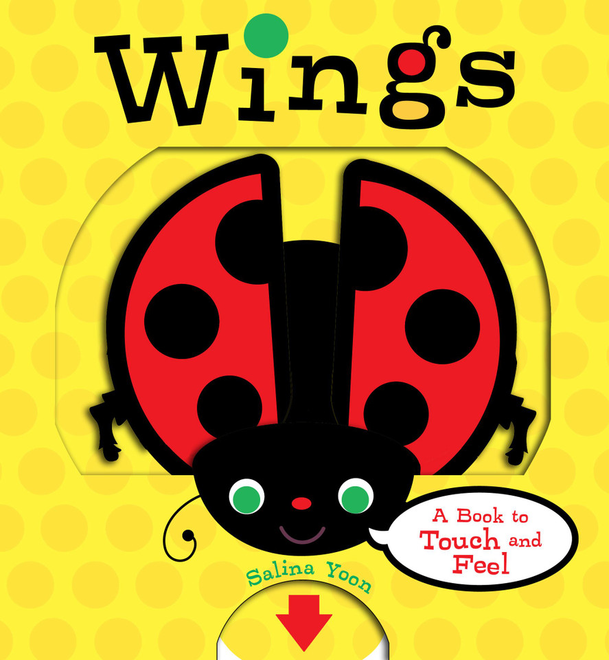 Wings: A Book to Touch and Feel book cover by Salina Yoon