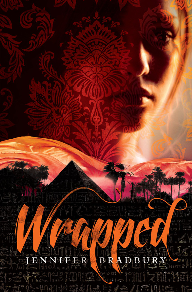 Wrapped book cover by Jennifer Bradbury