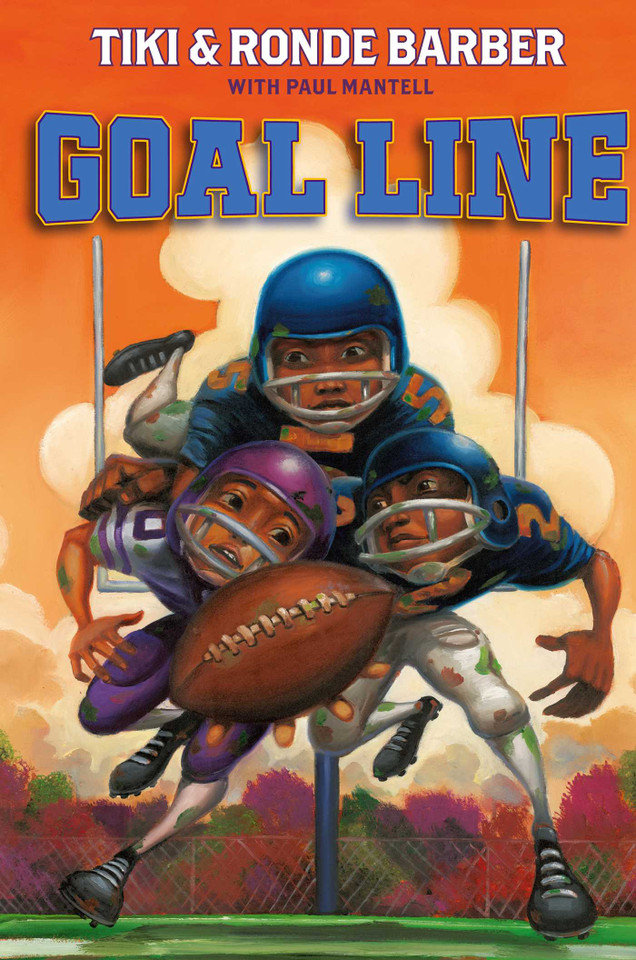 Goal Line (Barber Game Time Books) book cover by Tiki Barber, Ronde Barber