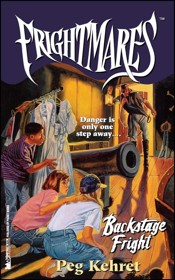 Backstage Fright book cover by Peg Kehret