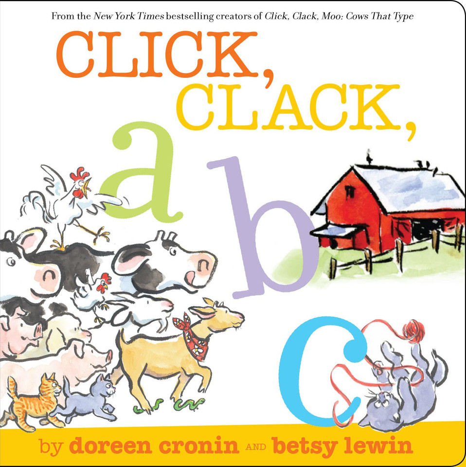 Click, Clack, ABC (A Click Clack Book) book cover by Doreen Cronin