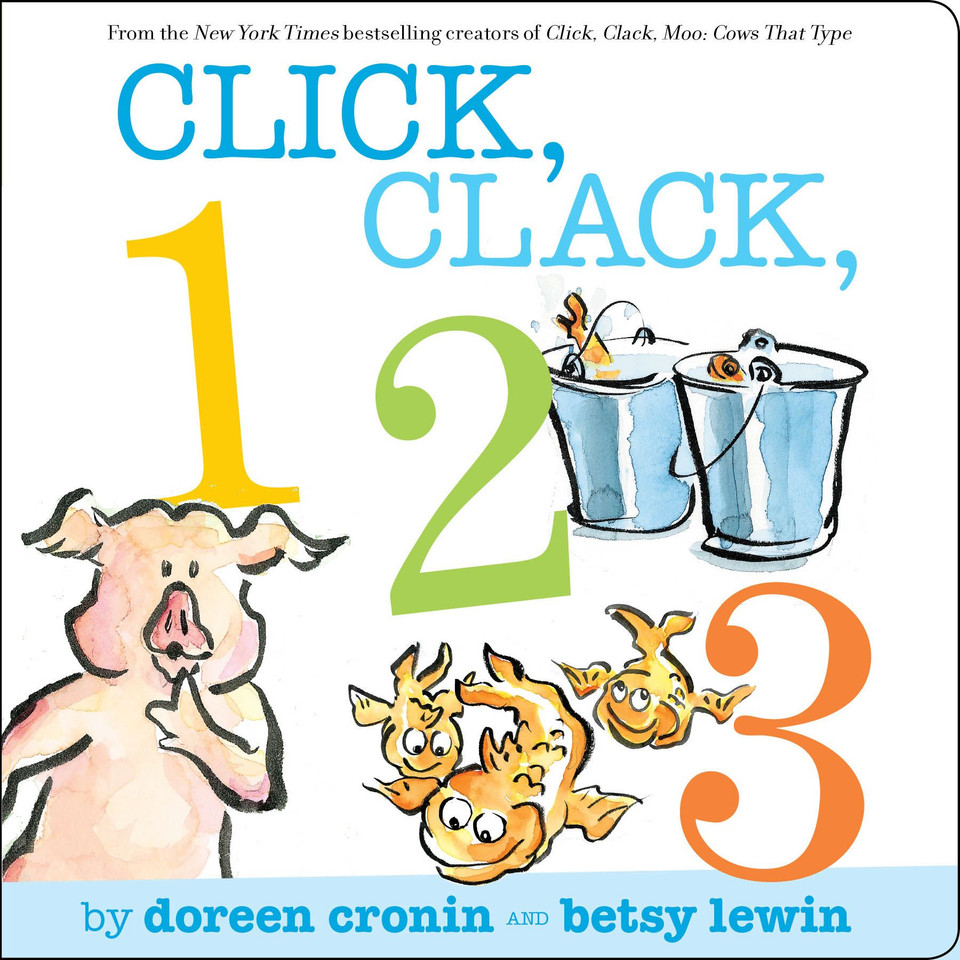 Click, Clack, 123 (A Click Clack Book) book cover by Doreen Cronin