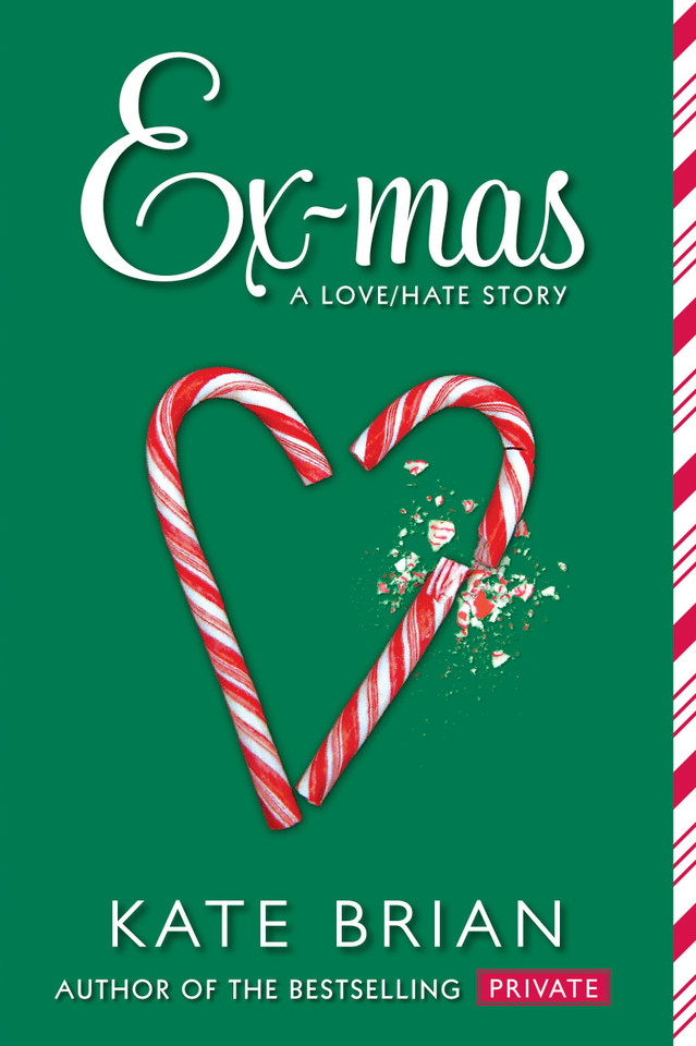 Ex-mas book cover by Kate Brian