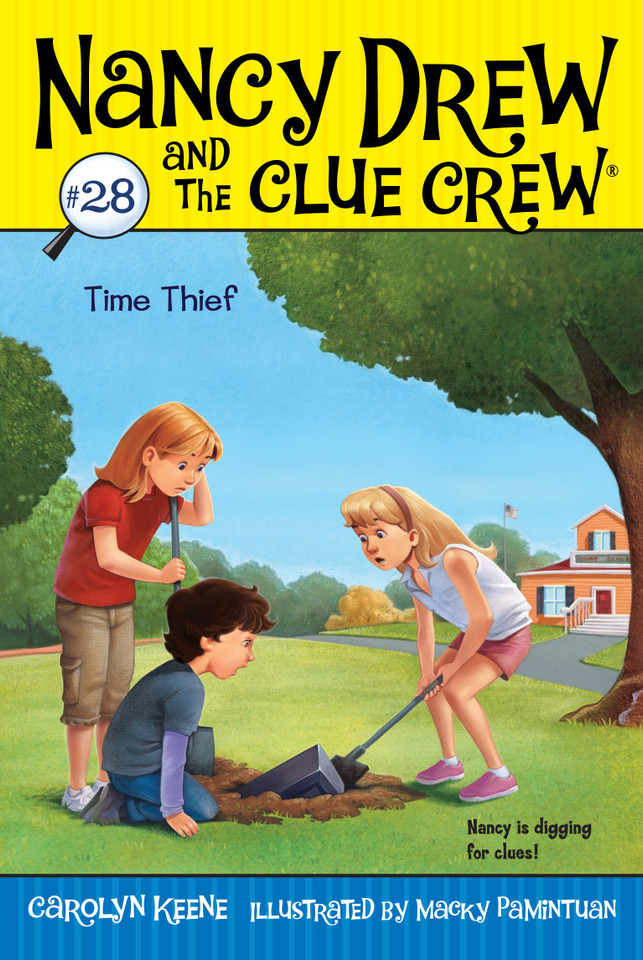 Time Thief (Nancy Drew and the Clue Crew) book cover by Carolyn Keene