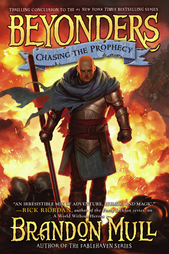 Chasing the Prophecy (Beyonders) book cover by Brandon Mull