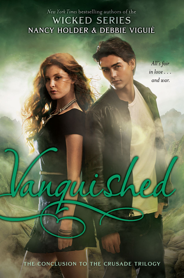 Vanquished (Crusade) book cover by Nancy Holder, Debbie Viguié