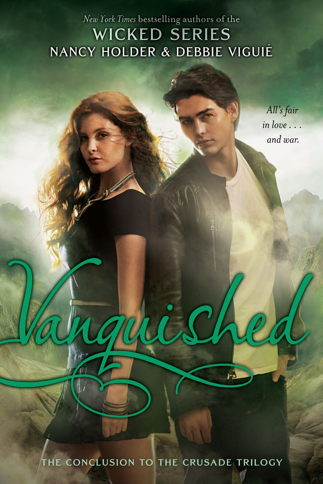 Vanquished (Crusade) book cover by Nancy Holder, Debbie Viguié