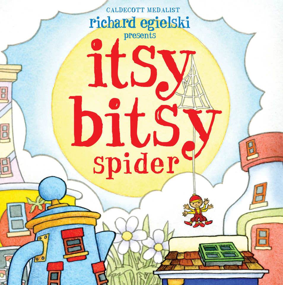 Itsy Bitsy Spider book cover by Richard Egielski