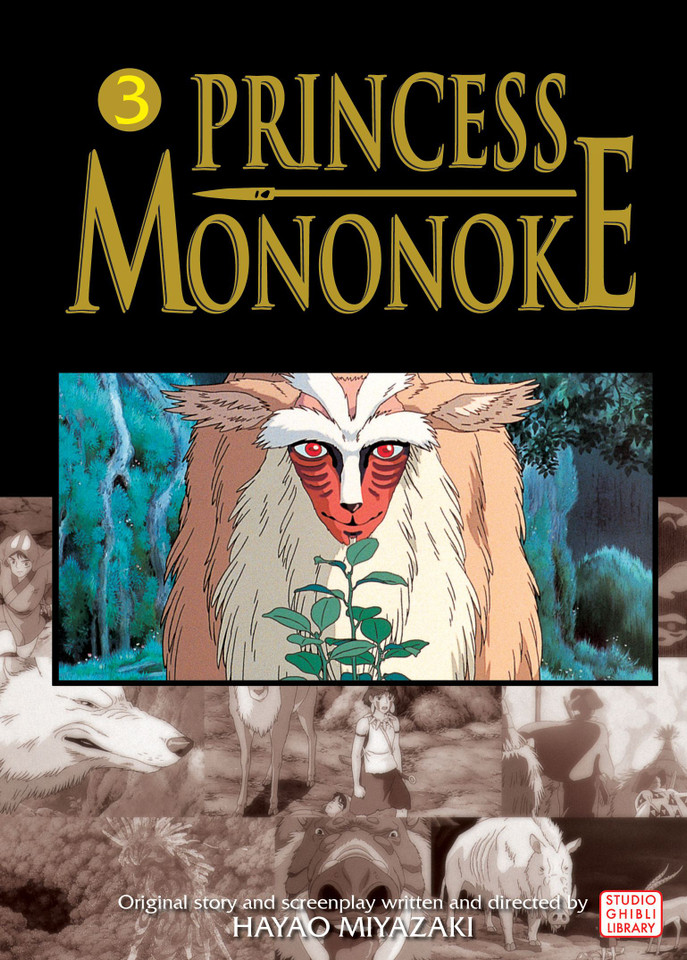 Princess Mononoke Film Comic, Vol. 3 (Princess Mononoke Film Comics) book cover by Hayao Miyazaki