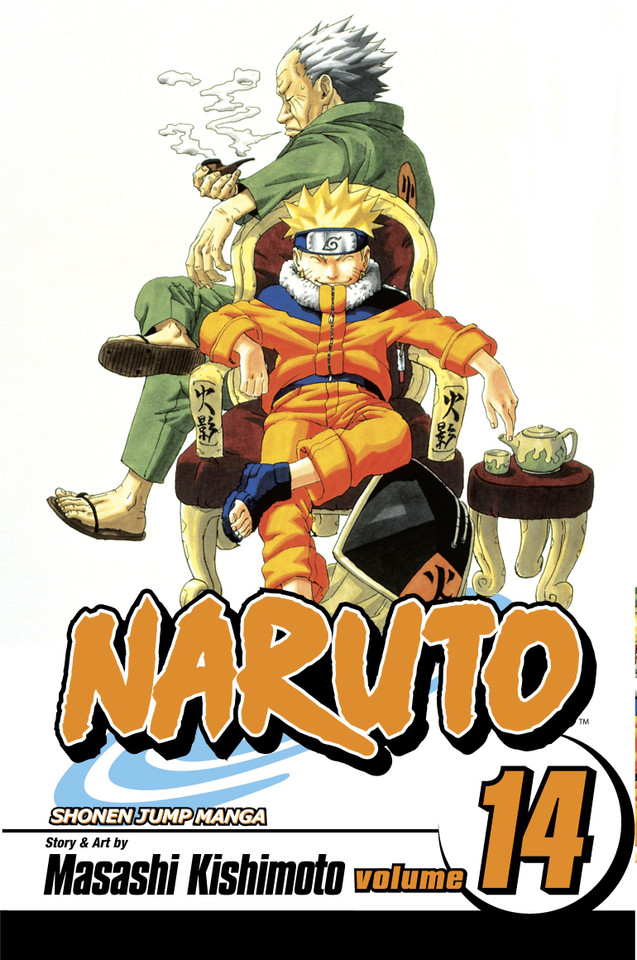 Naruto, Vol. 14 (Naruto) book cover by Masashi Kishimoto
