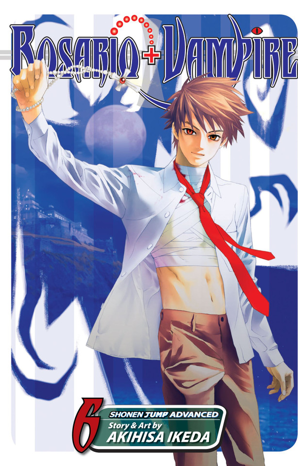 Rosario+Vampire, Vol. 6: Lesson Six: Ghouls (Rosario+Vampire) book cover by Akihisa Ikeda