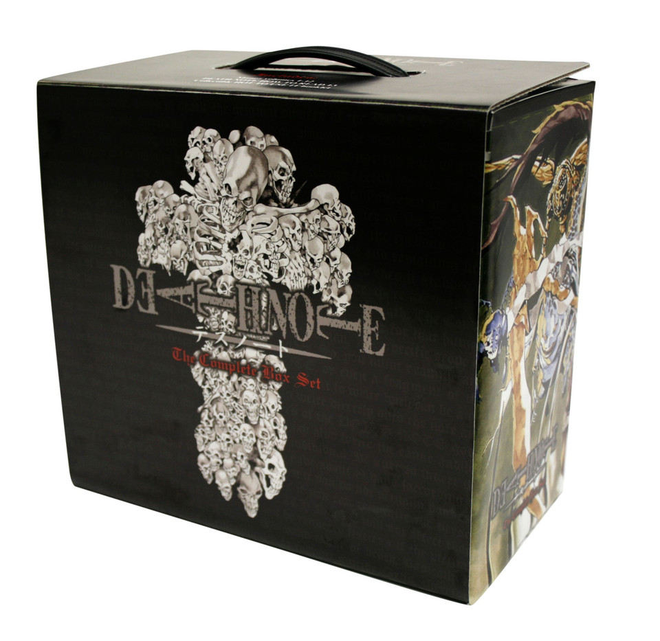 Death Note Complete Box Set: Volumes 1-13 with Premium (Death Note Complete Box Set) book cover by Tsugumi Ohba