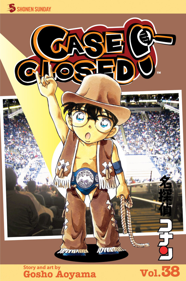 Case Closed, Vol. 38: On the Ropes (Case Closed) book cover by Gosho Aoyama