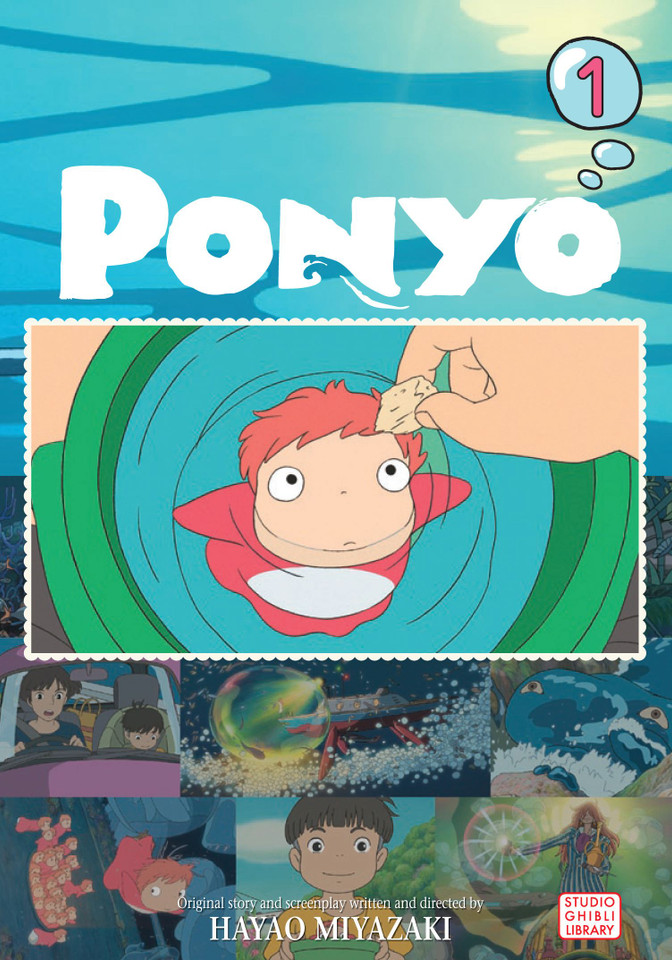 Ponyo Film Comic, Vol. 1 (Ponyo Film Comics) book cover by Hayao Miyazaki