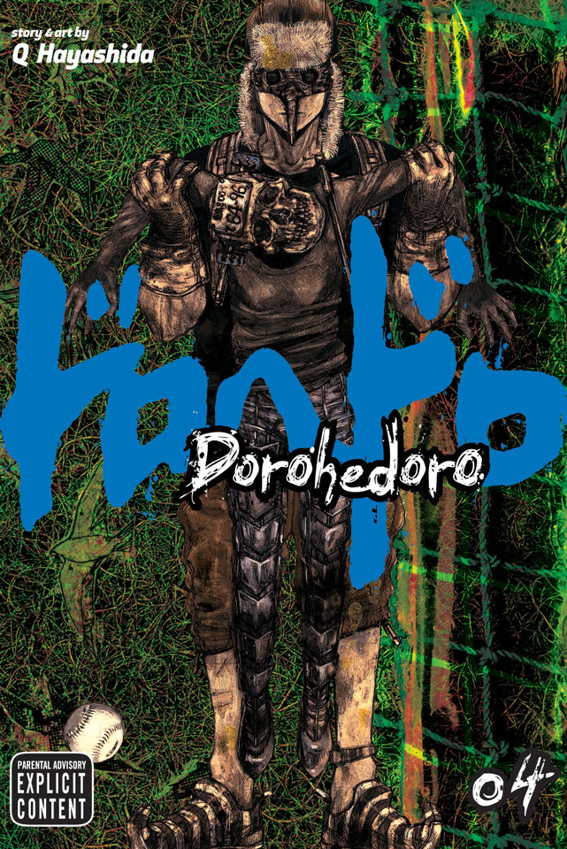 Dorohedoro, Vol. 4 (Dorohedoro) book cover by Q-Hayashida