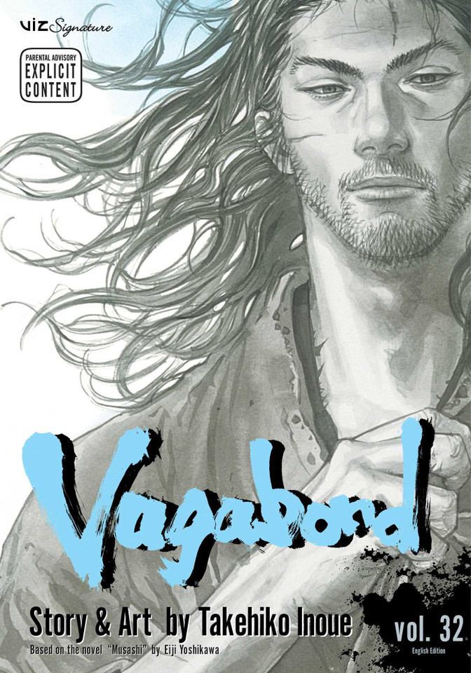 Vagabond, Vol. 32 (Vagabond) book cover by Takehiko Inoue