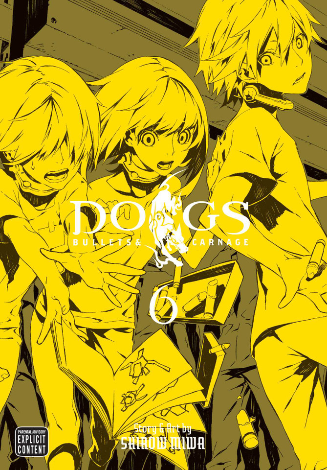 Dogs, Vol. 6: Bullets & Carnage (Dogs) book cover by Shirow Miwa