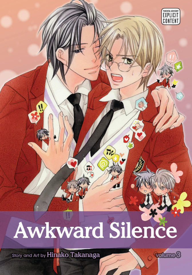 Awkward Silence, Vol. 3 (Awkward Silence) book cover by Hinako Takanaga