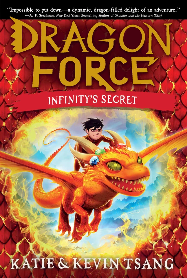 Infinity's Secret (Dragon Force) book cover by Katie Tsang, Kevin Tsang