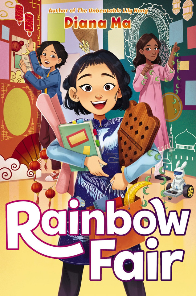 Rainbow Fair book cover by Diana Ma