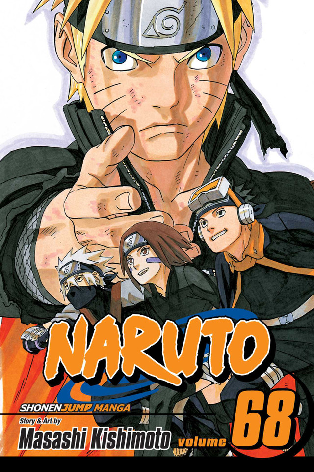 Naruto, Vol. 68: Path (Naruto) book cover by Masashi Kishimoto