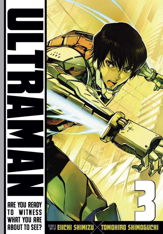 Ultraman, Vol. 3 (Ultraman) book cover by Tomohiro Shimoguchi, Eiichi Shimizu