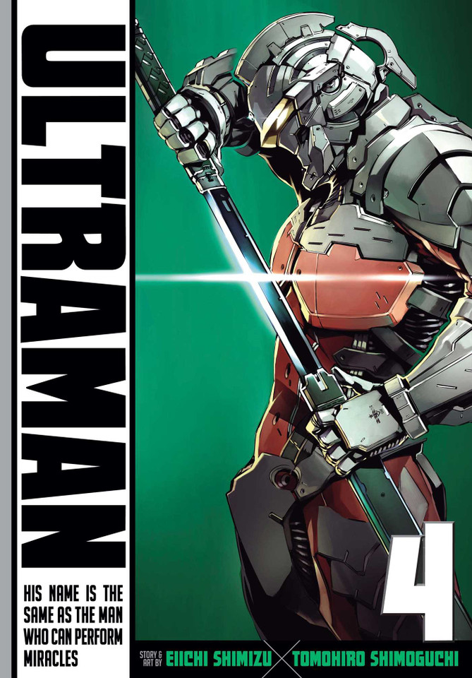 Ultraman, Vol. 4 (Ultraman) book cover by Tomohiro Shimoguchi, Eiichi Shimizu