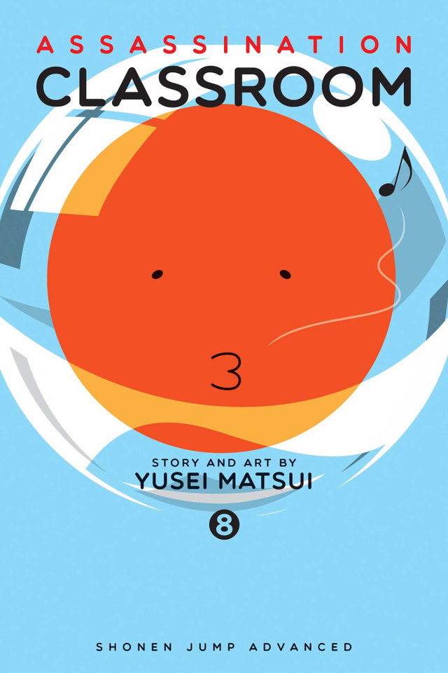 Assassination Classroom, Vol. 8 (Assassination Classroom) book cover by Yusei Matsui