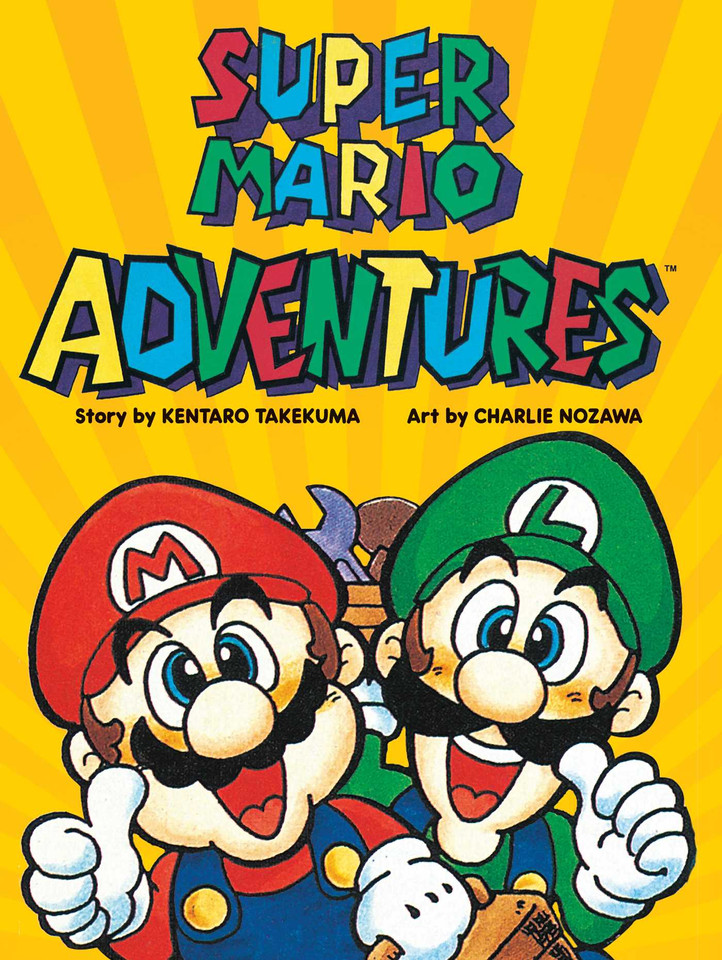 Super Mario Adventures (Super Mario Adventures) book cover by Kentaro Takekuma