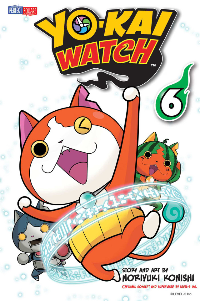 YO-KAI WATCH, Vol. 6 (Yo-kai Watch) book cover by Noriyuki Konishi