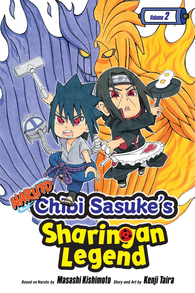 Naruto: Chibi Sasuke's Sharingan Legend, Vol. 2: Two-Man Cell!! (Naruto: Chibi Sasuke's Sharingan Legend) book cover by Masashi Kishimoto, Kenji Taira