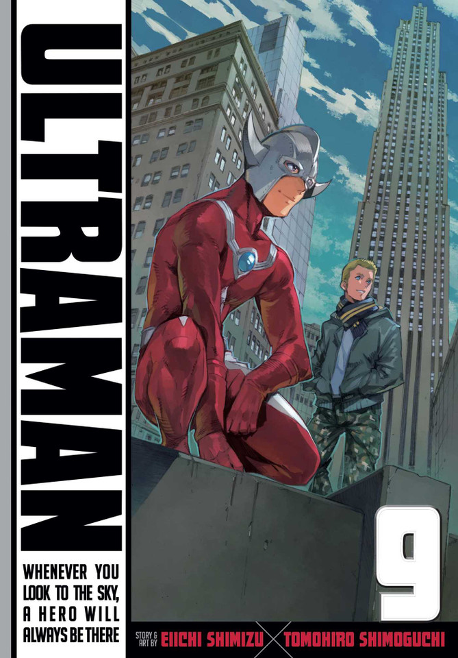 Ultraman, Vol. 9 (Ultraman) book cover by Tomohiro Shimoguchi, Eiichi Shimizu
