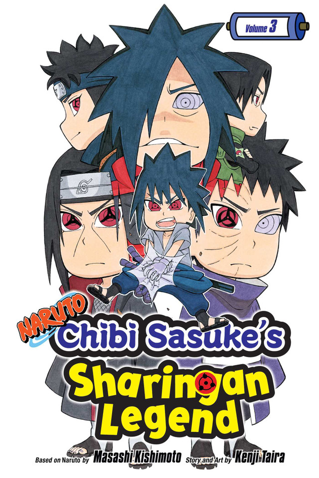 Naruto: Chibi Sasuke's Sharingan Legend, Vol. 3 (Naruto: Chibi Sasuke's Sharingan Legend) book cover by Masashi Kishimoto, Kenji Taira