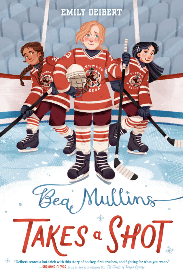 Bea Mullins Takes a Shot book cover by Emily Deibert