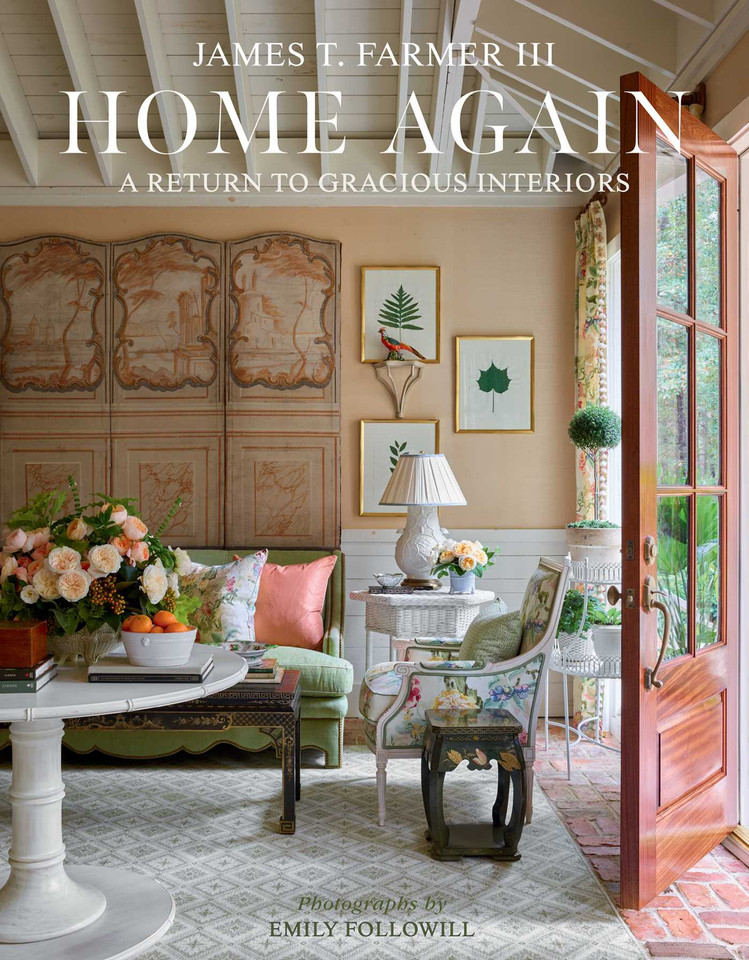 Home Again: A Return to Gracious Interiors book cover by James T. Farmer