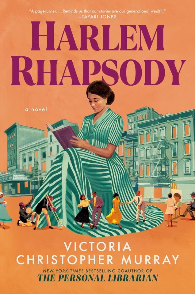 Harlem Rhapsody book cover by Victoria Christopher Murray