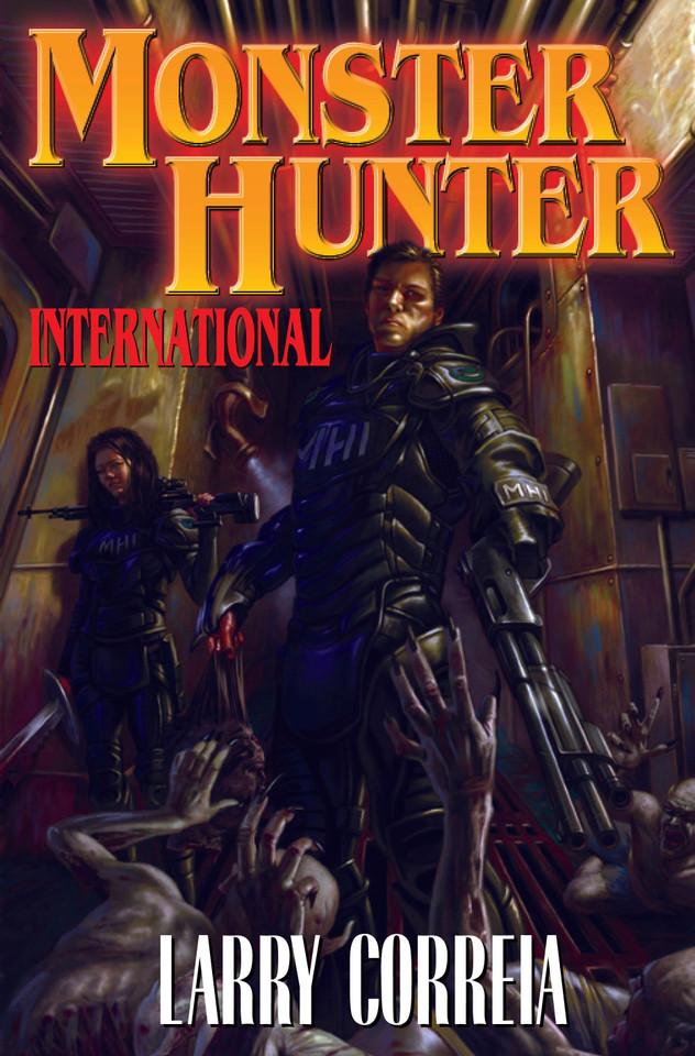 Monster Hunter International (Monster Hunter) book cover by Larry Correia