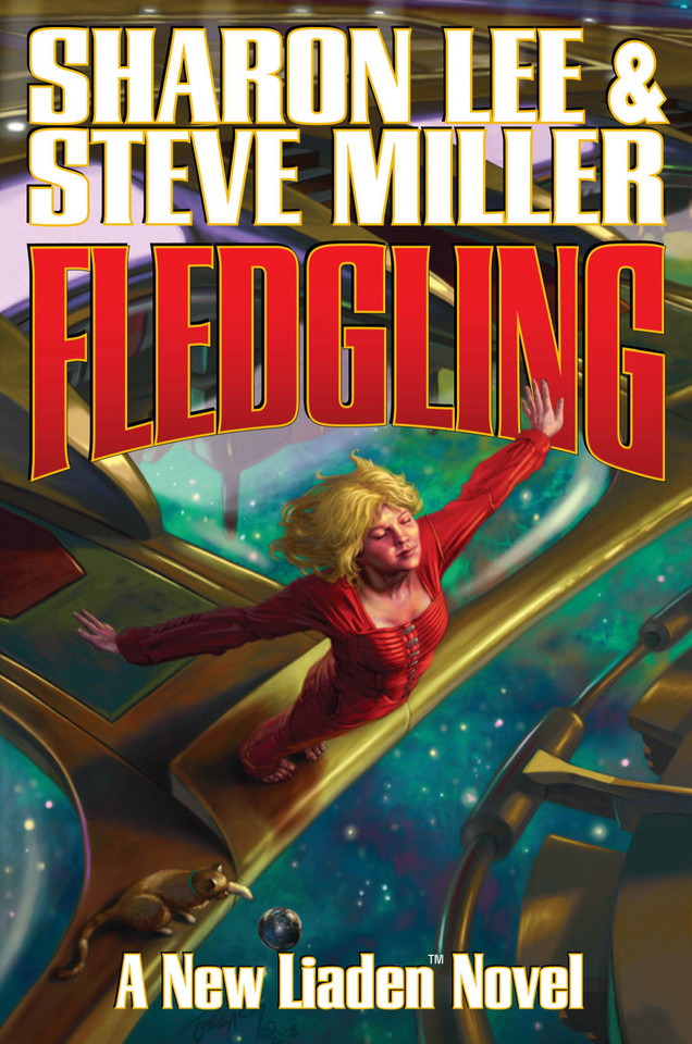 Fledgling book cover by Sharon Lee, Steve Miller