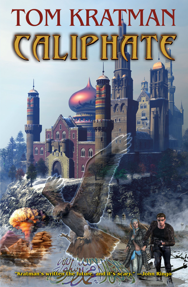 Caliphate book cover by Tom Kratman